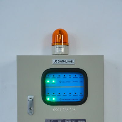 TỦ BÁO RÒ GAS 8 KÊNH ĐẦU DÒ
